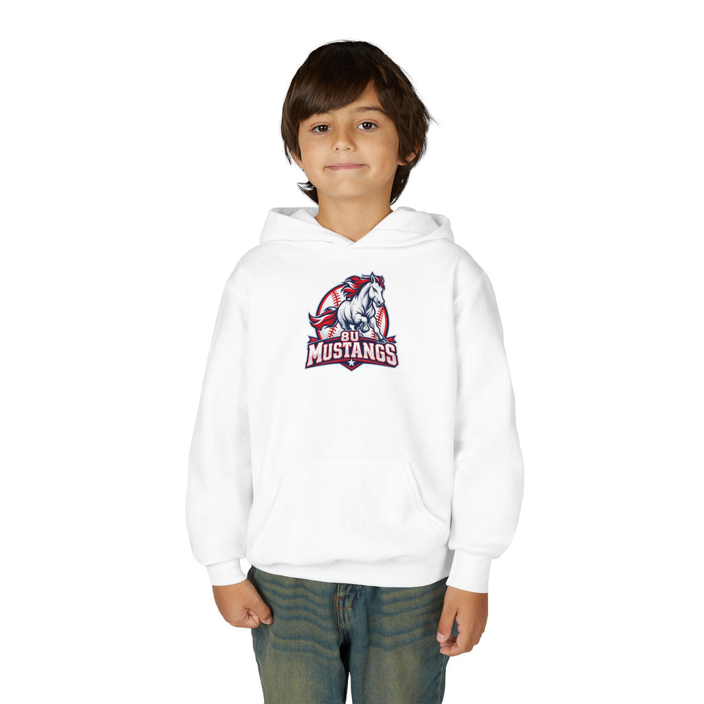 8U Mustangs - Youth Hoodie