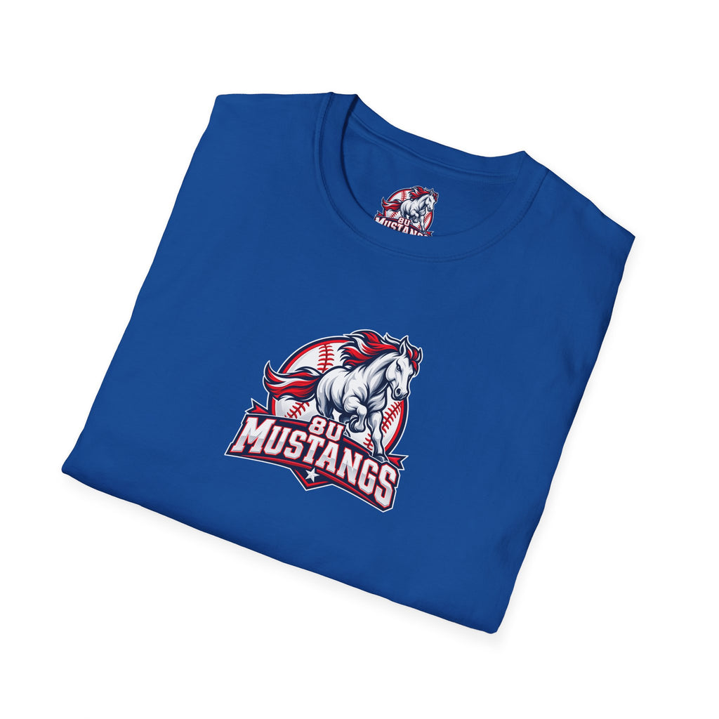8U Mustangs - Adult T-Shirt
