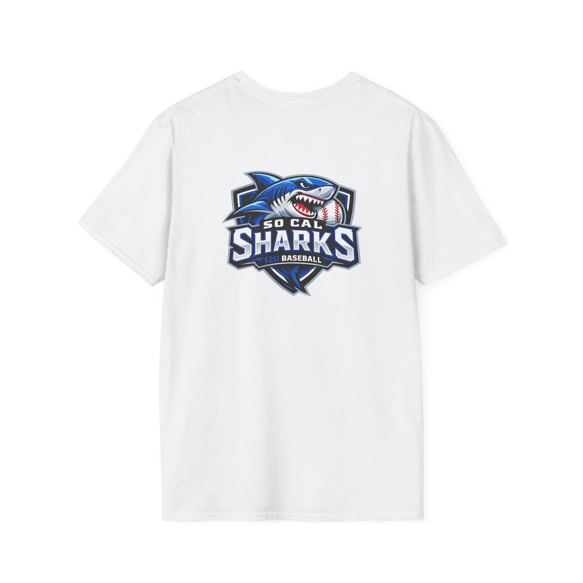 So Cal Sharks 12u Baseball - Adult T-Shirt