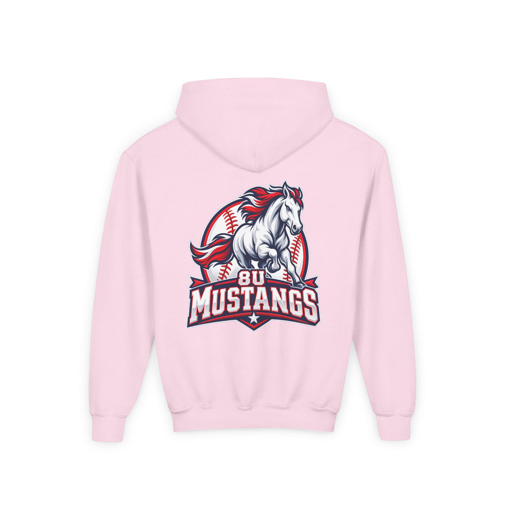 8U Mustangs - Youth Hoodie