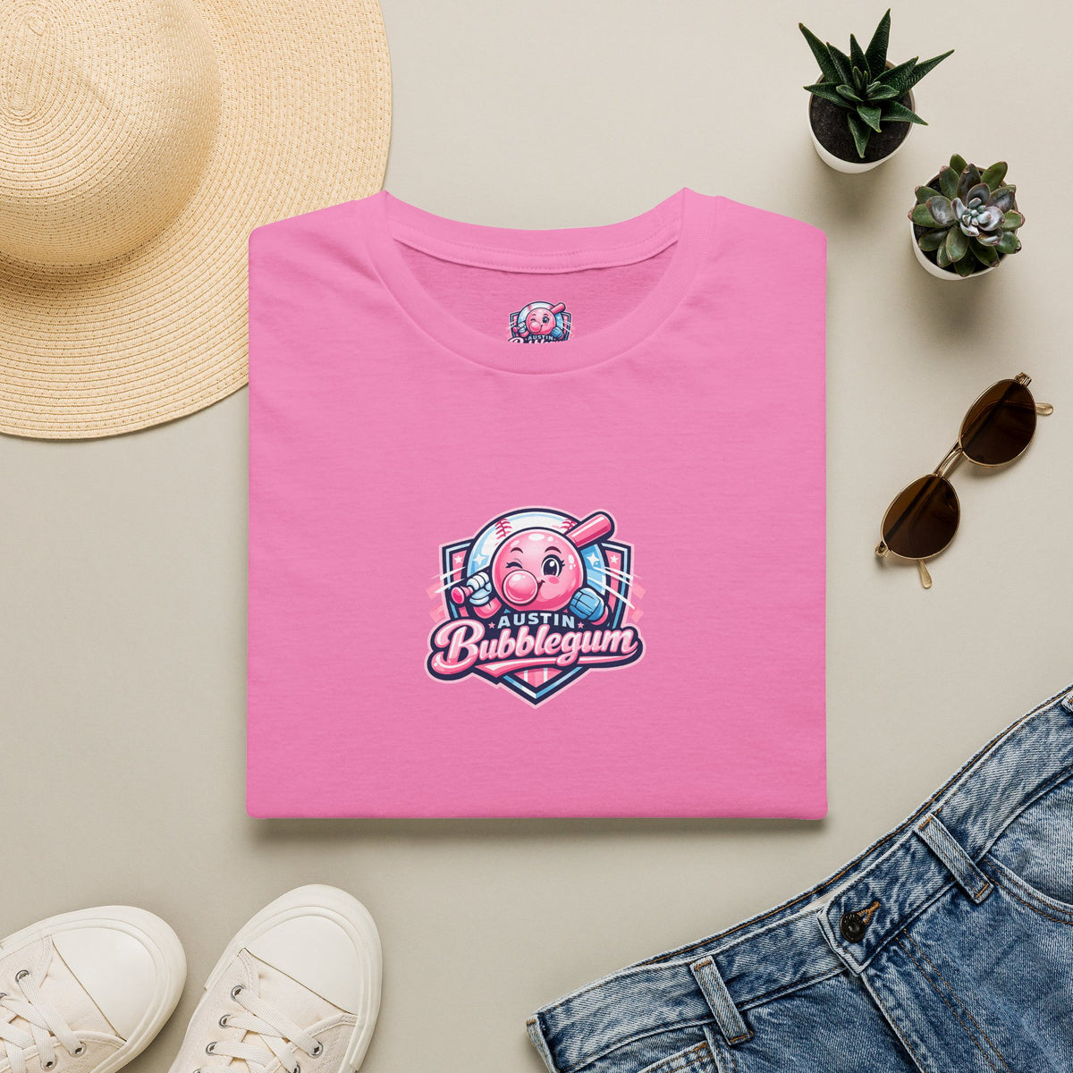 Austin Bubblegum - Adult T-Shirt