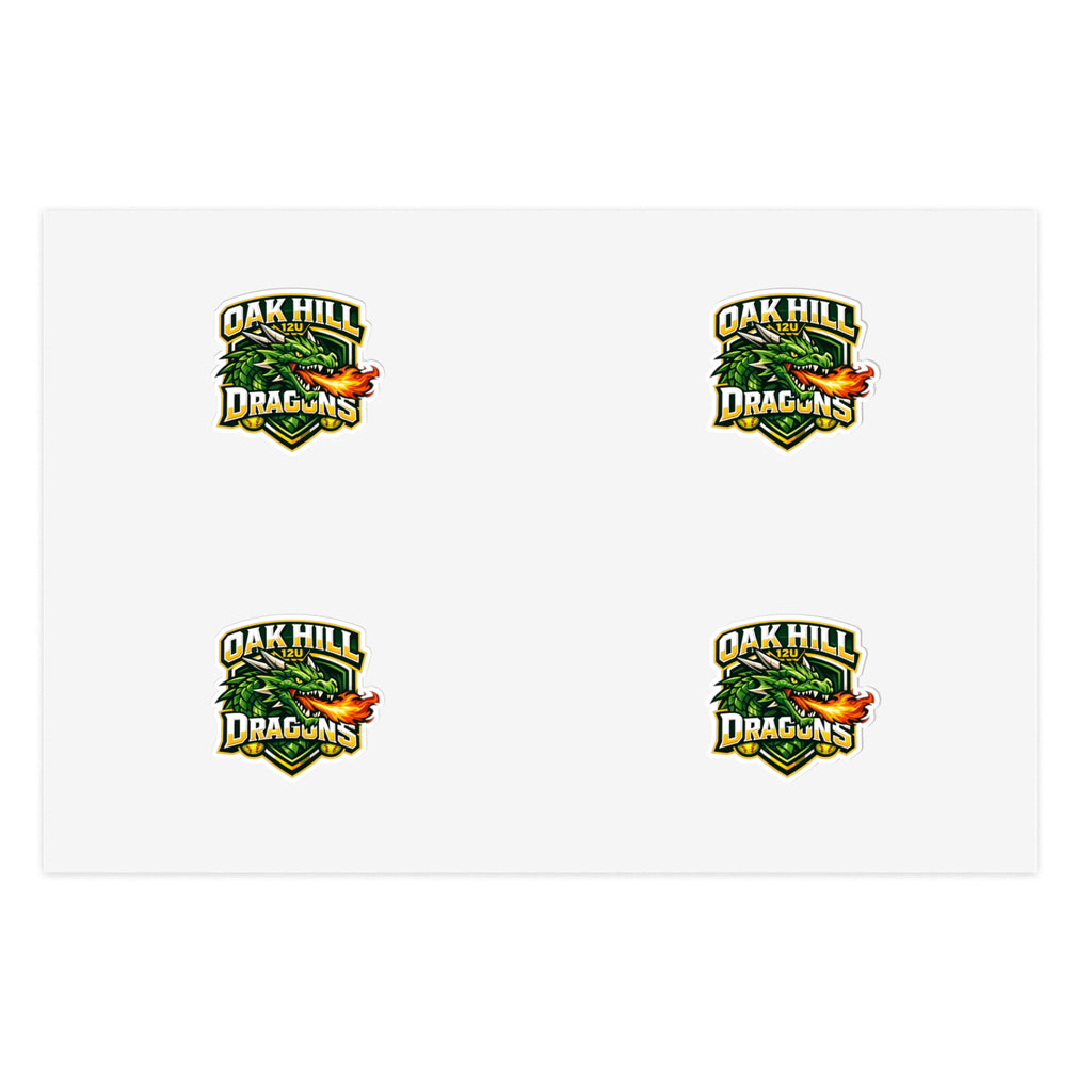 Oak Hill 12u Dragons - Sticker Pack (4)