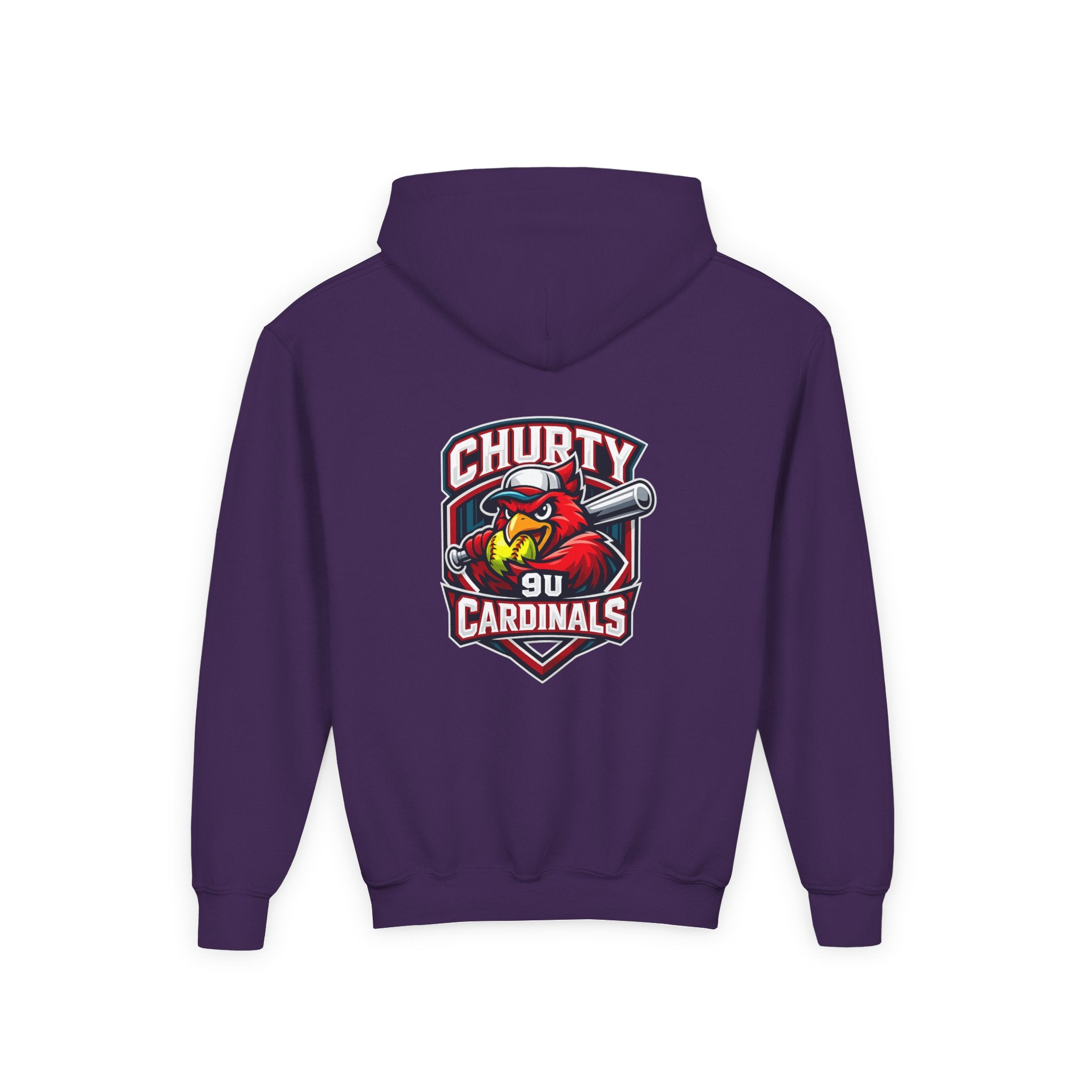 Churty 9u Cardinals - Youth Hoodie