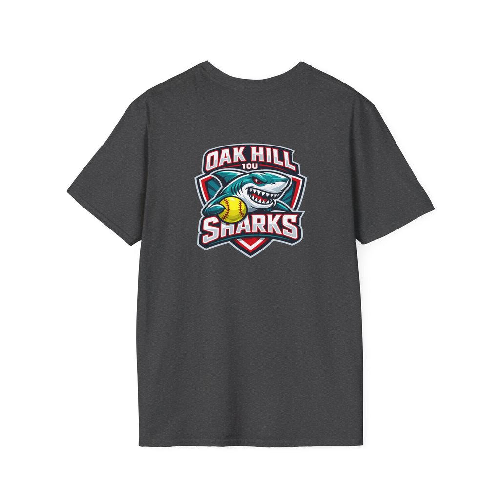 Oak Hill 10u Sharks - Adult T-Shirt