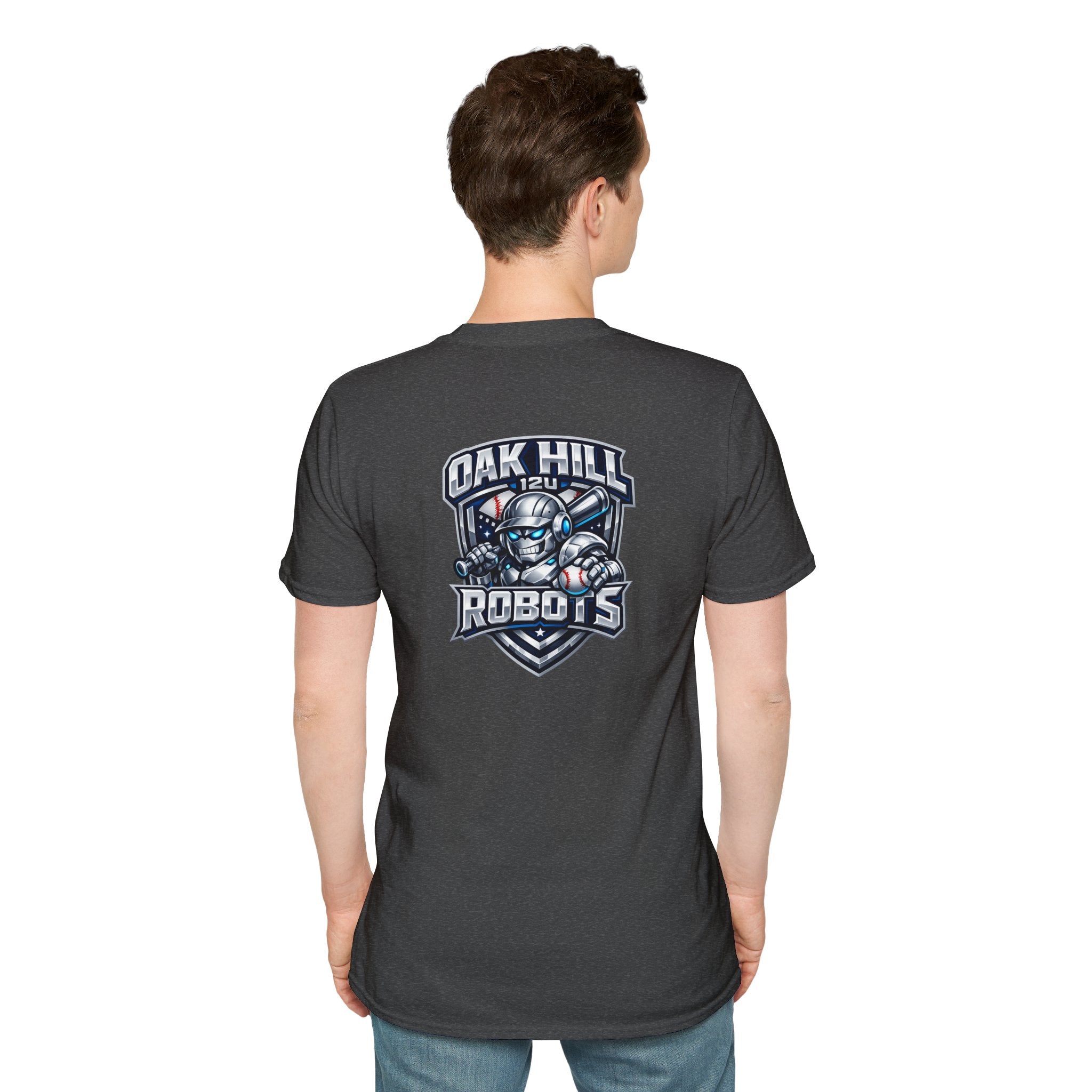 Oak Hill 12u Robots - Adult T-Shirt