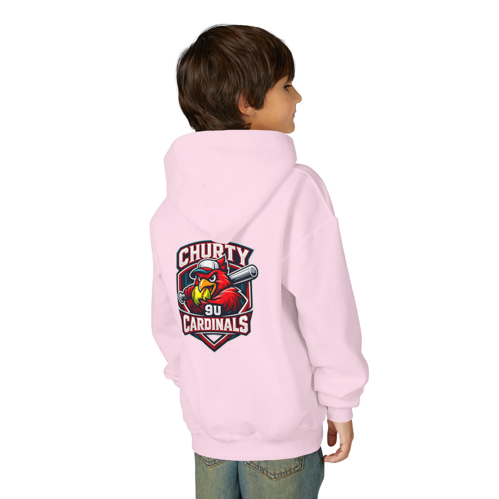 Churty 9u Cardinals - Youth Hoodie