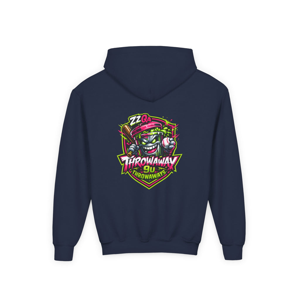 ZZ QA Throwaway 9u - Youth Hoodie