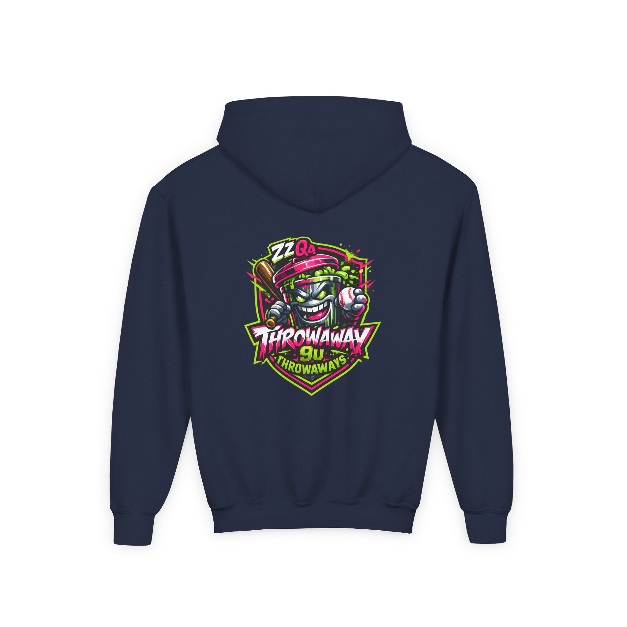 ZZ QA Throwaway 9u - Youth Hoodie