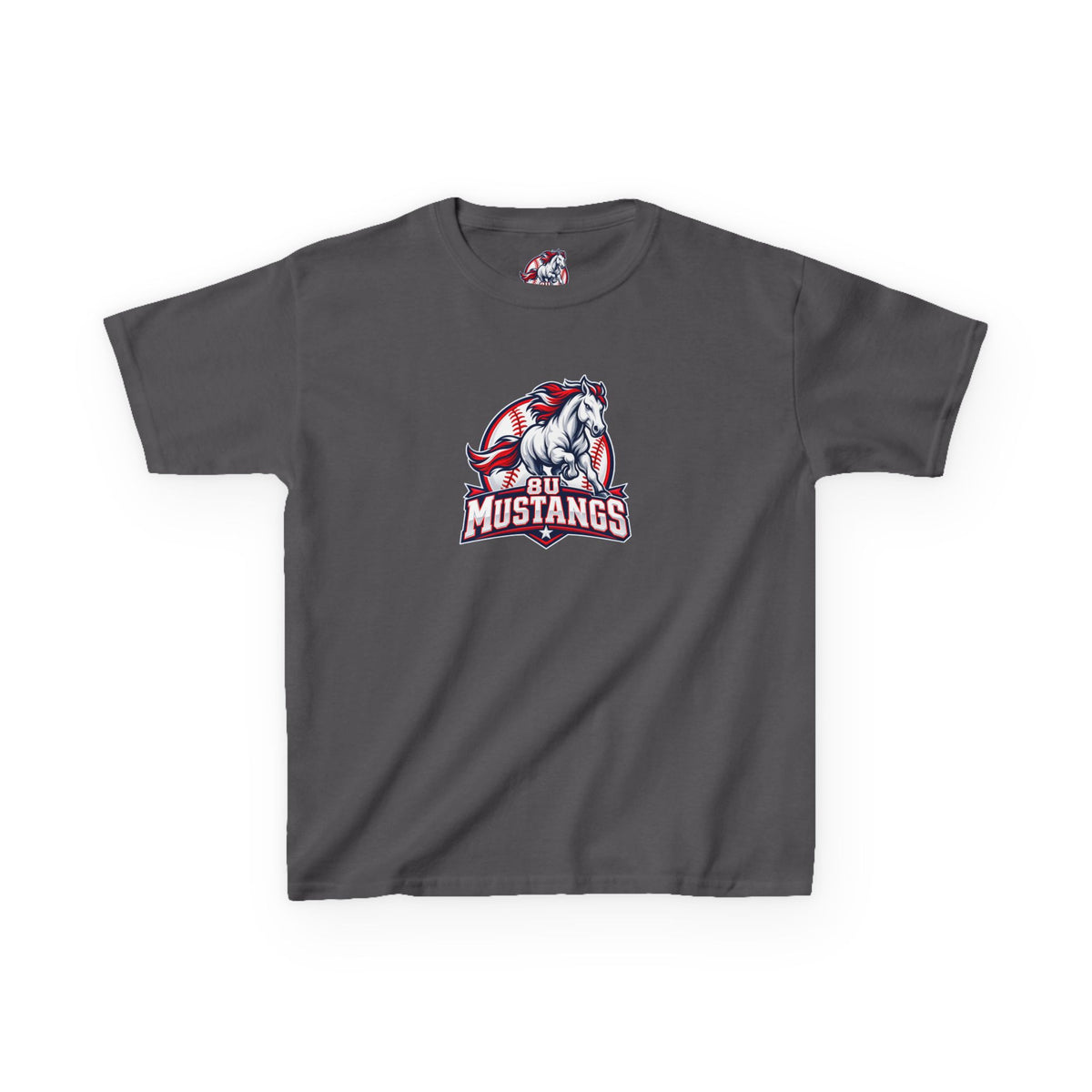 8U Mustangs - Youth T-Shirt