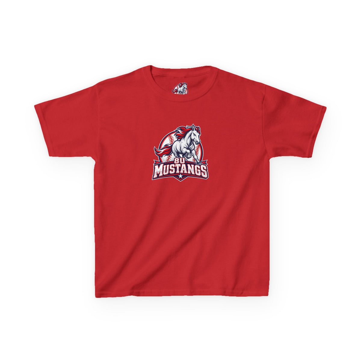 8U Mustangs - Youth T-Shirt