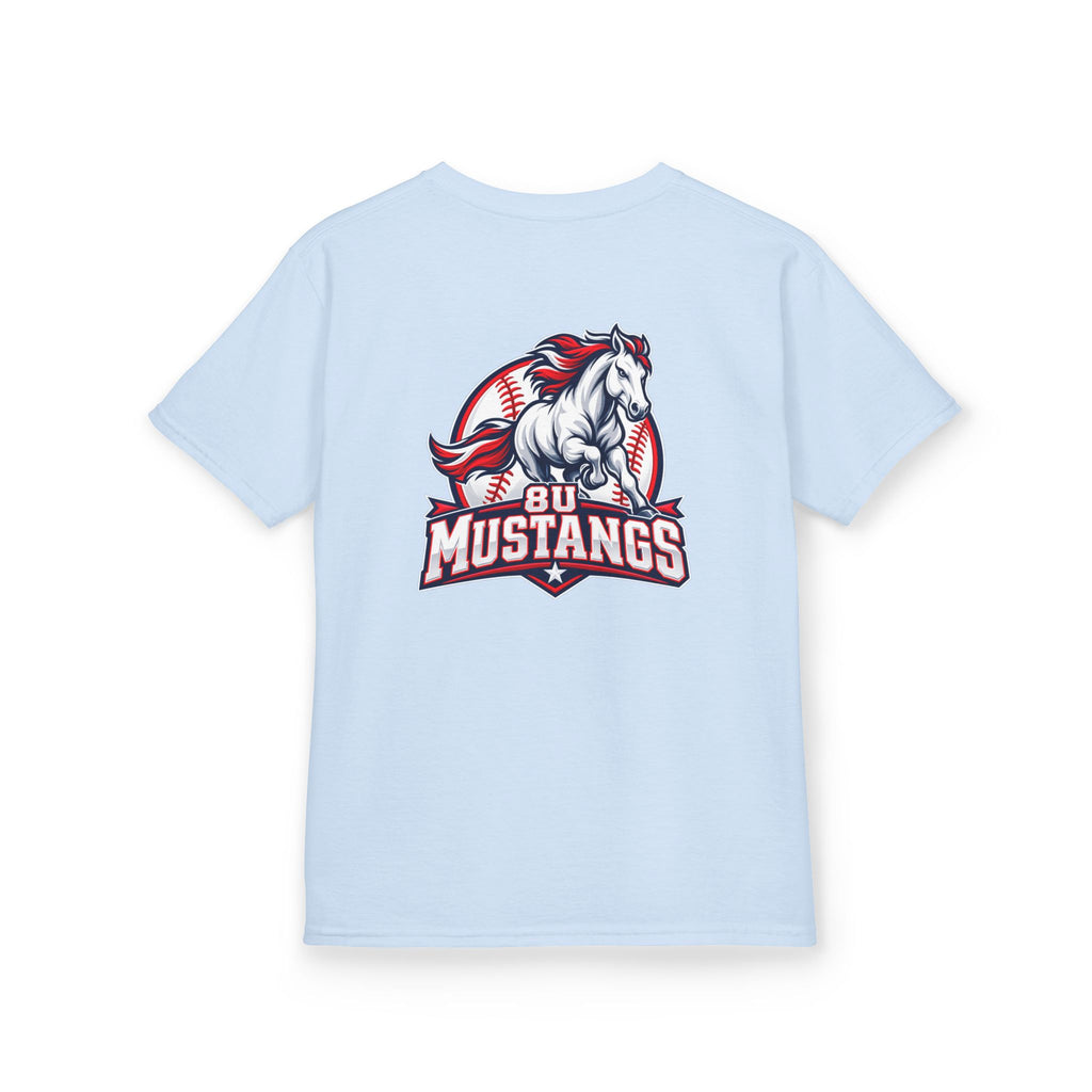 8U Mustangs - Youth T-Shirt