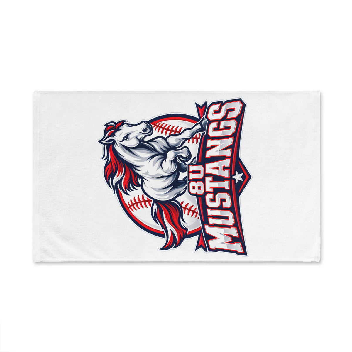 8U Mustangs - Rally Towel