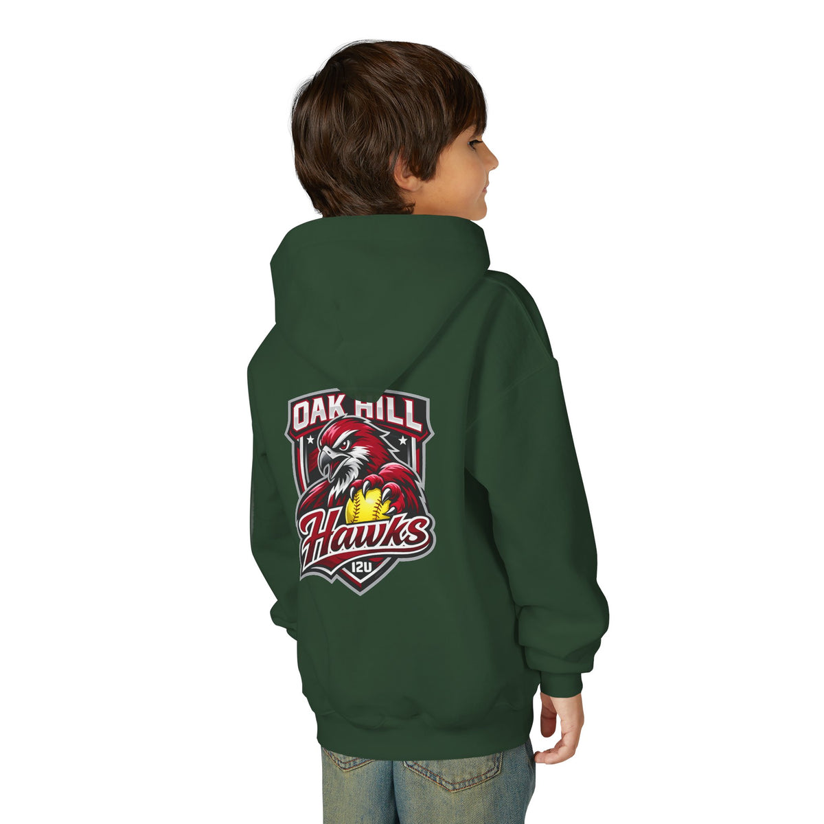Oak Hill 12u Hawks - Youth Hoodie