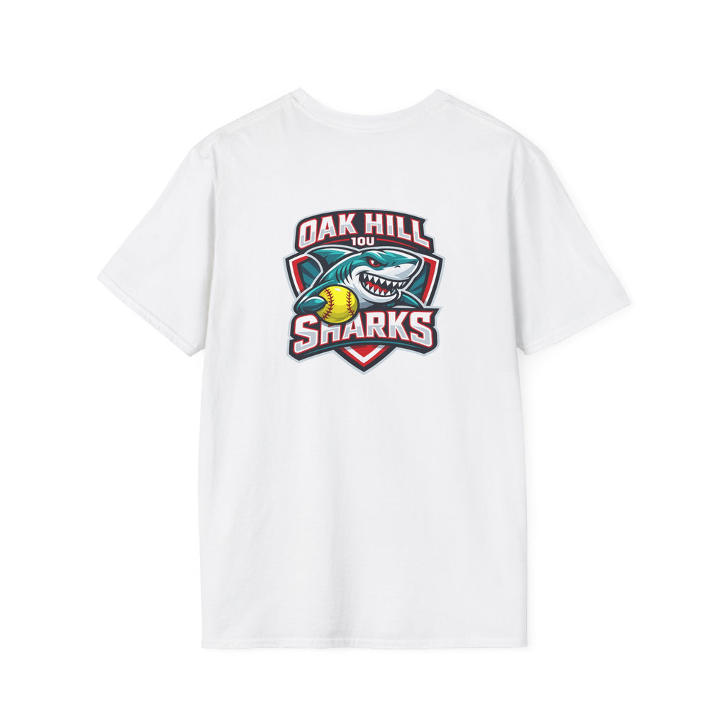 Oak Hill 10u Sharks - Adult T-Shirt