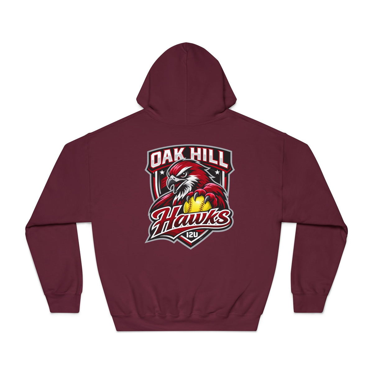 Oak Hill 12u Hawks - Adult Hoodie