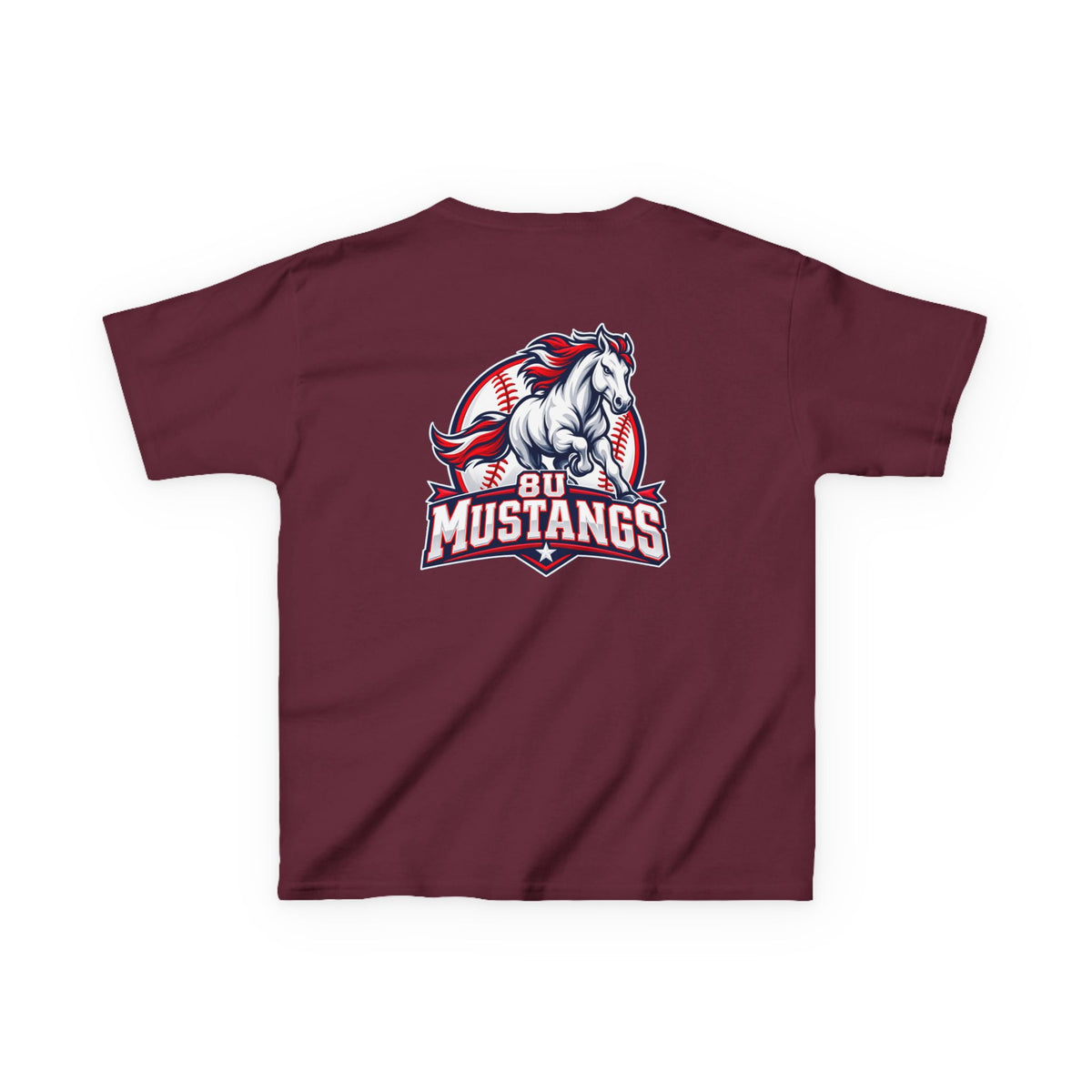 8U Mustangs - Youth T-Shirt