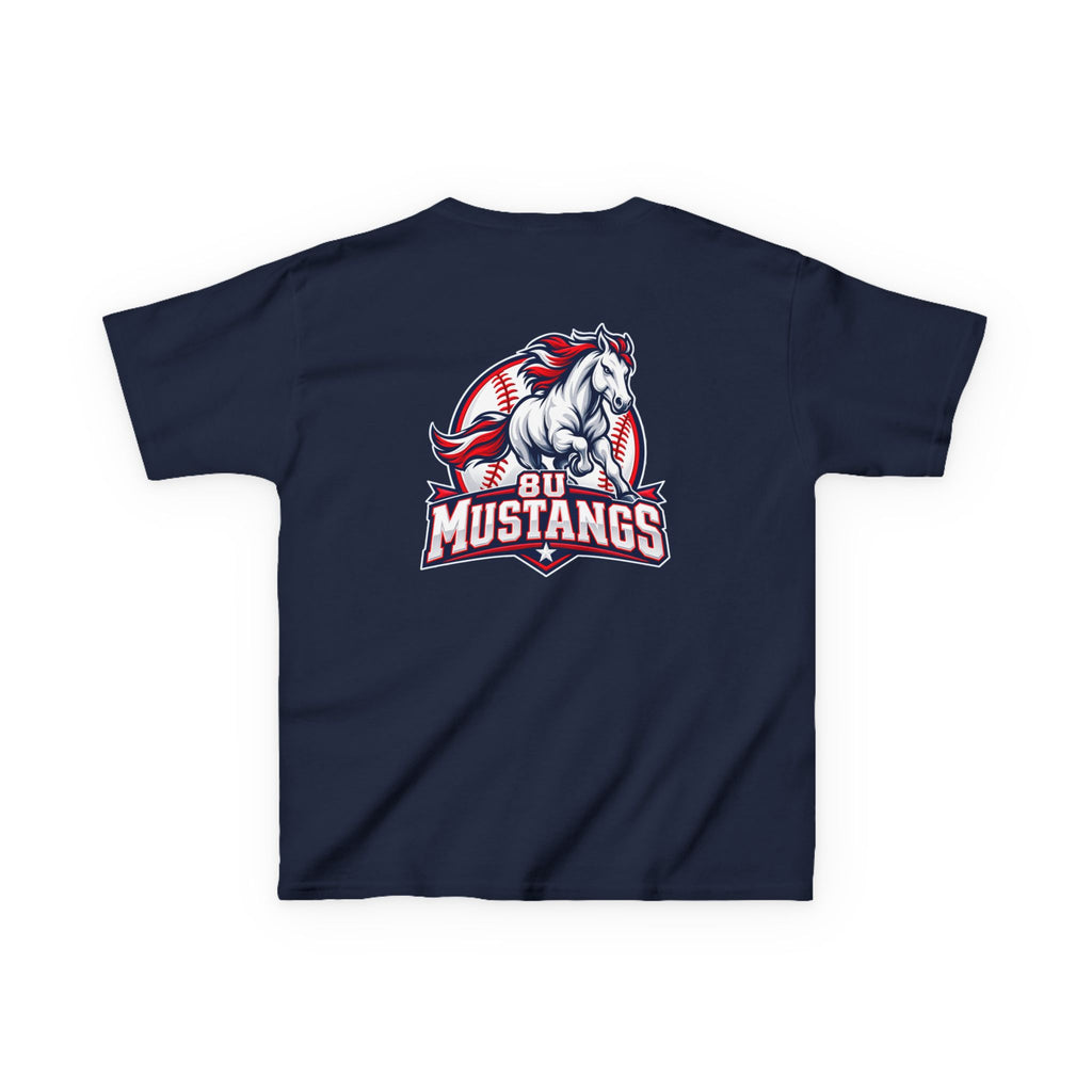 8U Mustangs - Youth T-Shirt