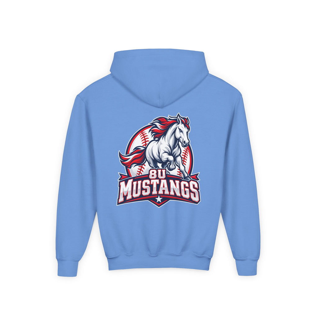 8U Mustangs - Youth Hoodie