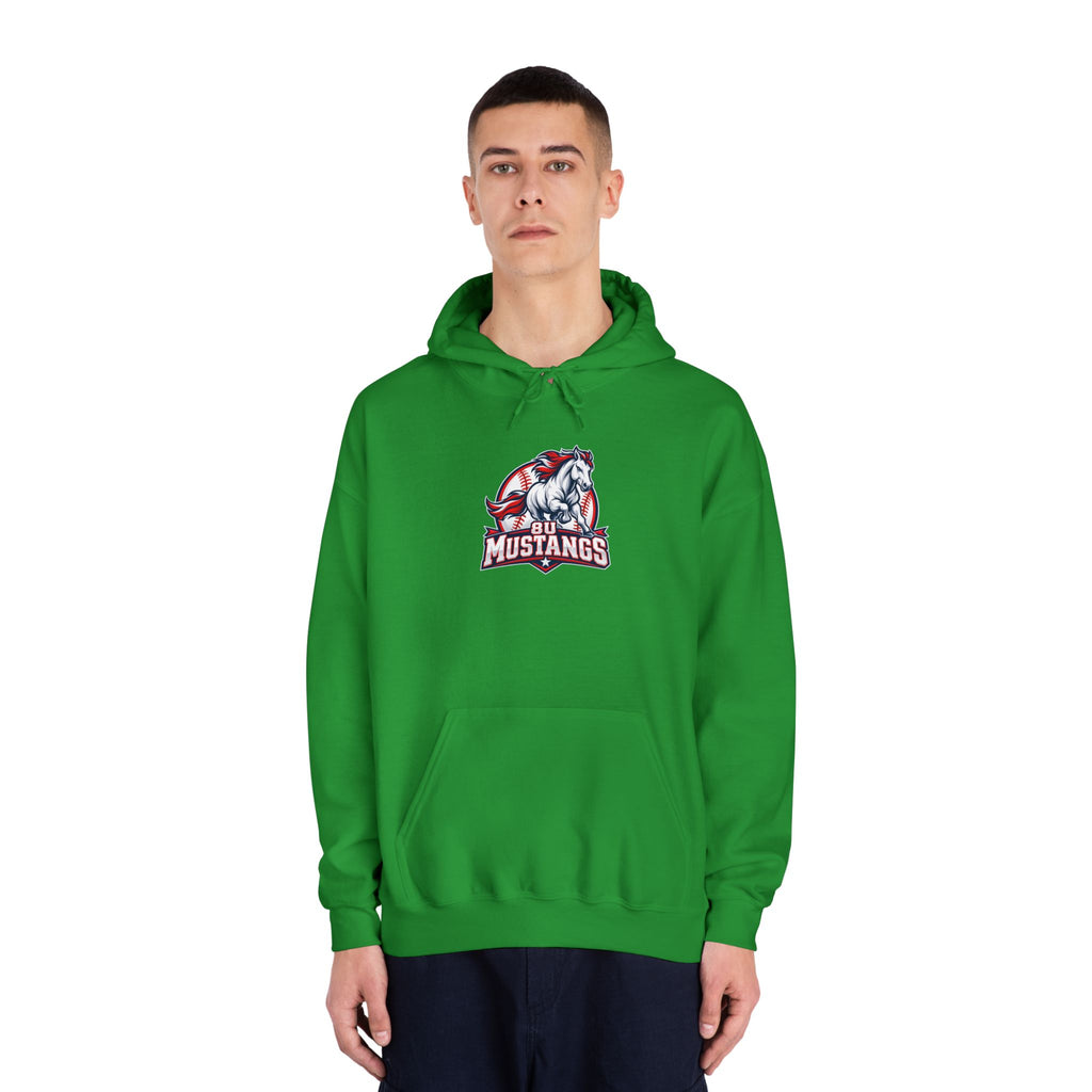 8U Mustangs - Adult Hoodie