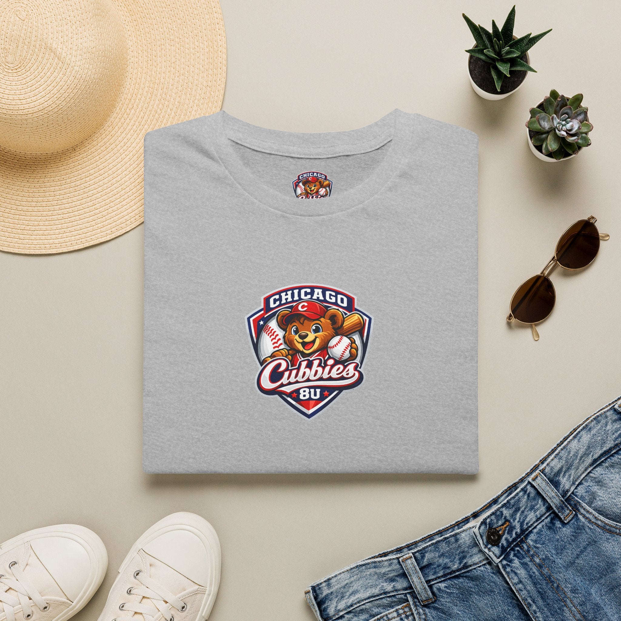 Chicago Cubbies 8U - Adult T-Shirt