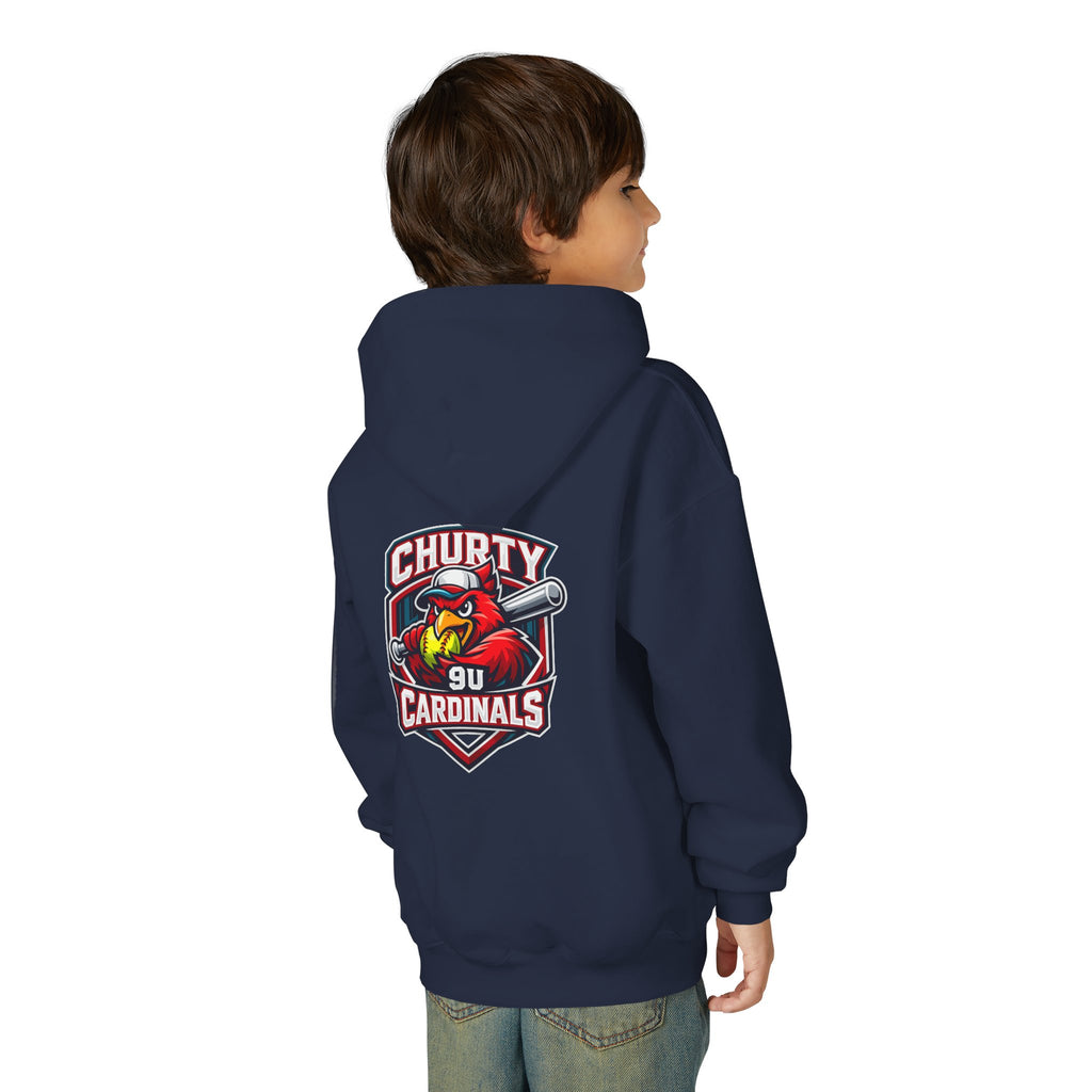 Churty 9u Cardinals - Youth Hoodie