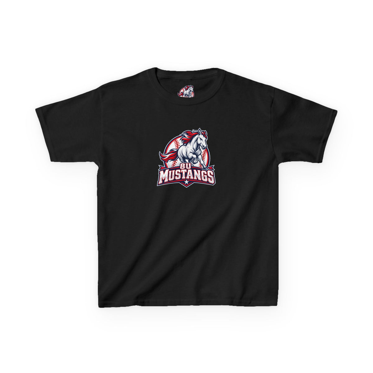 8U Mustangs - Youth T-Shirt