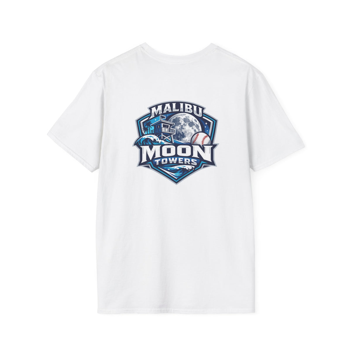 Malibu Moon Towers - Adult T-Shirt