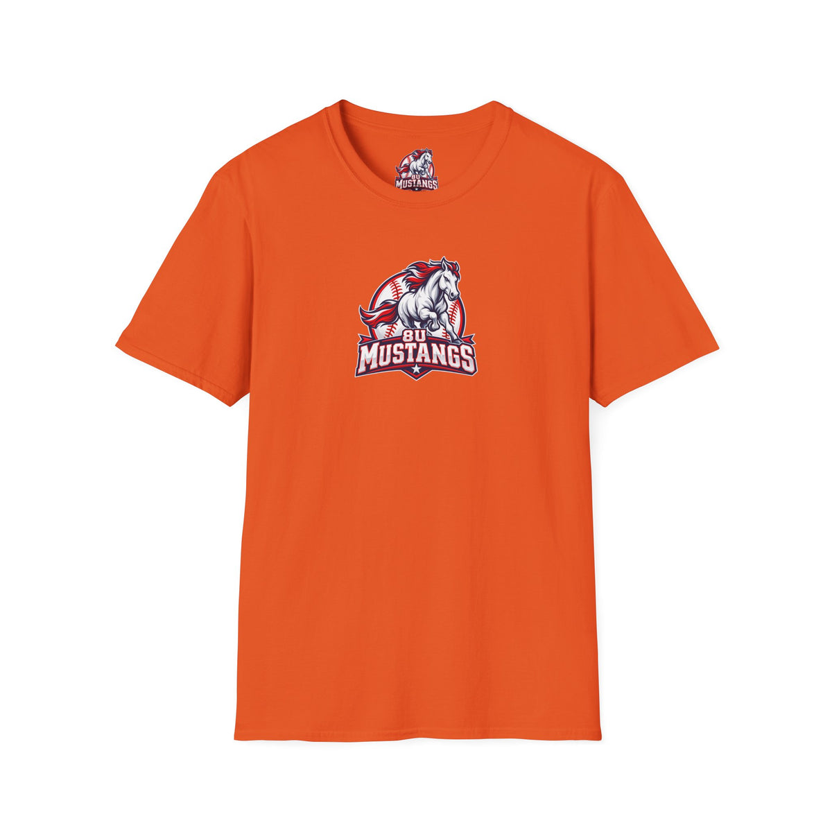 8U Mustangs - Adult T-Shirt