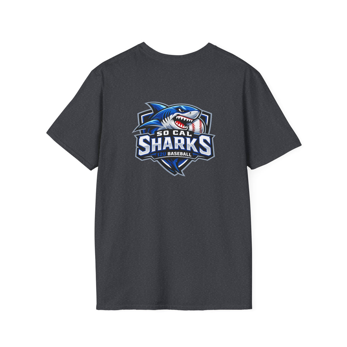 So Cal Sharks 12u Baseball - Adult T-Shirt