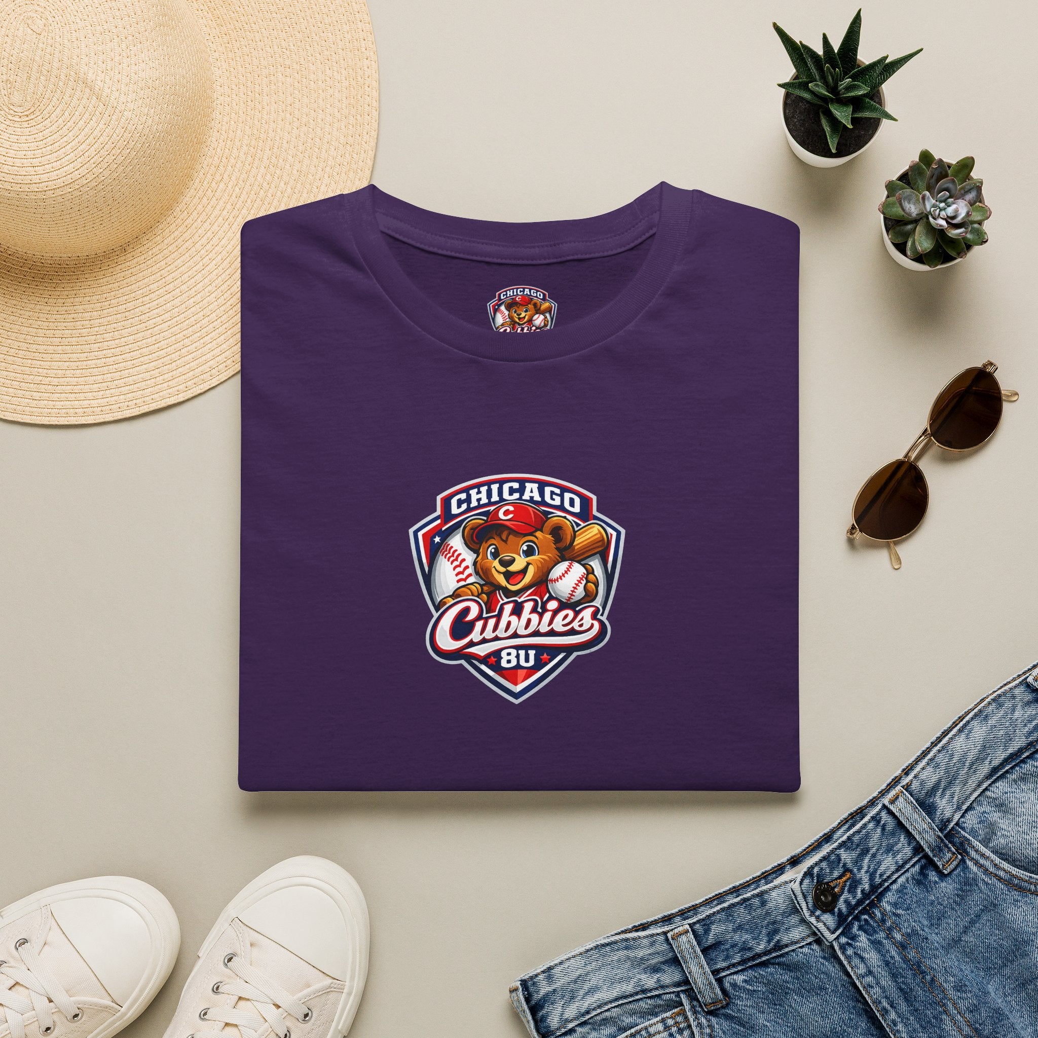 Chicago Cubbies 8U - Adult T-Shirt