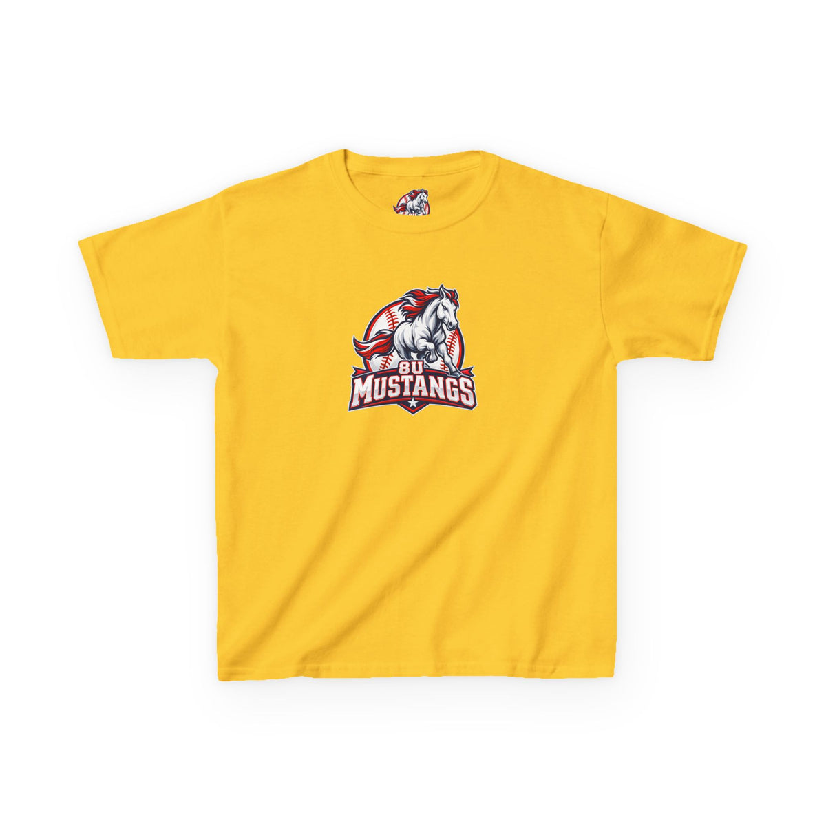 8U Mustangs - Youth T-Shirt