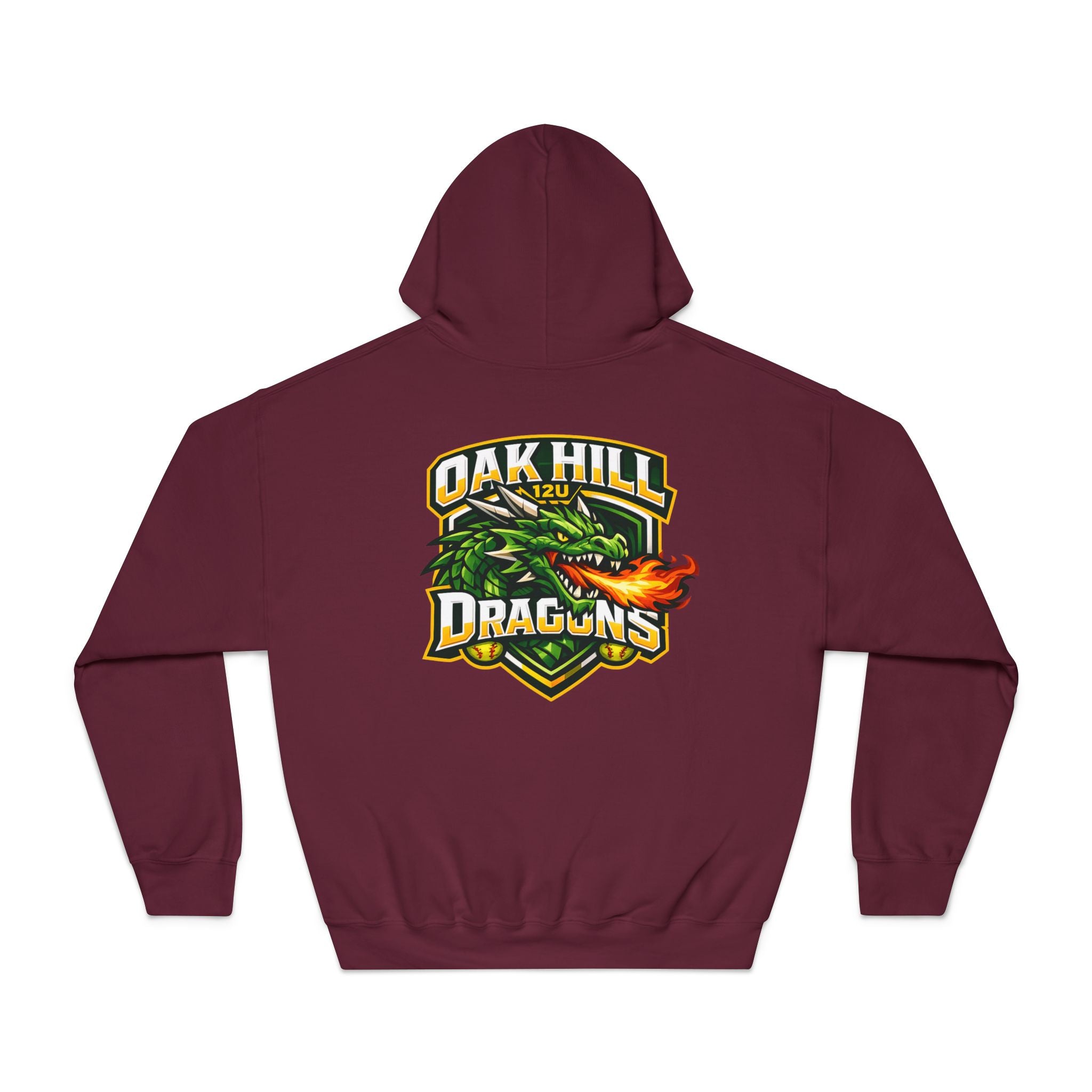 Oak Hill 12u Dragons - Adult Hoodie