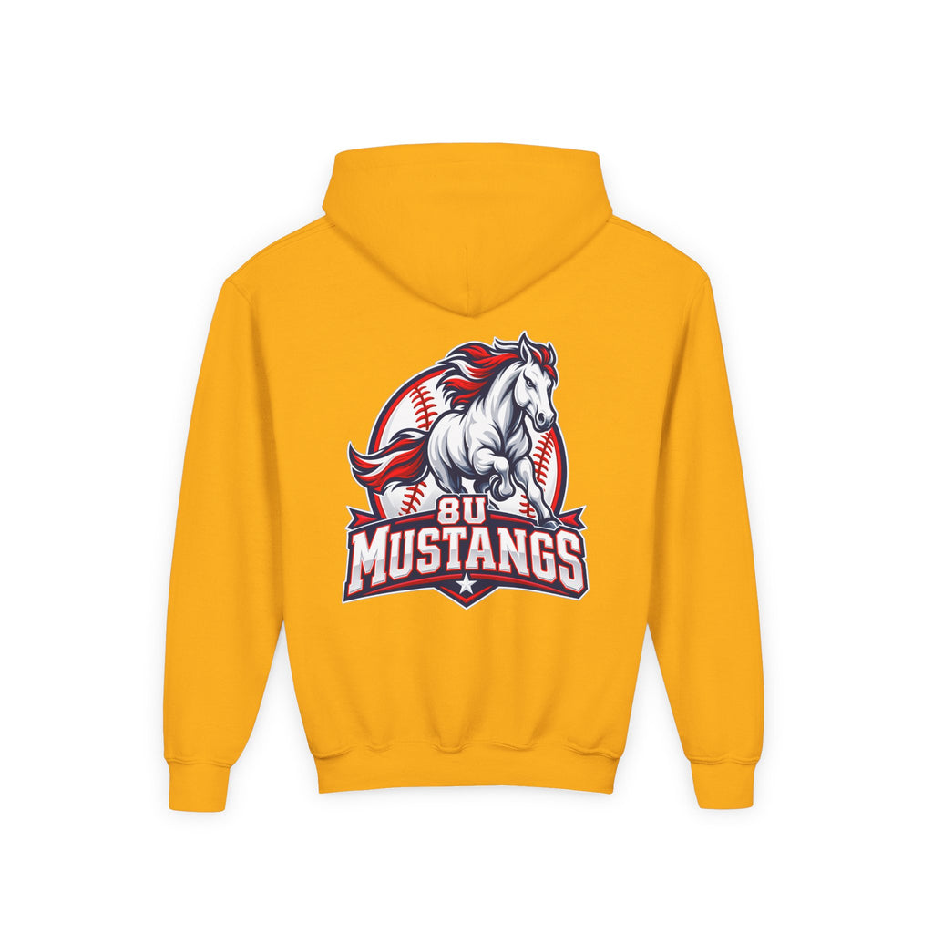 8U Mustangs - Youth Hoodie