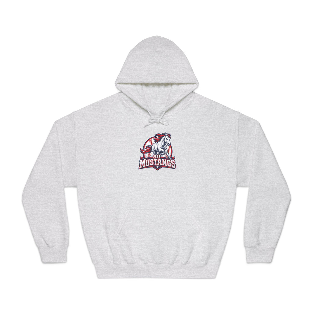 8U Mustangs - Adult Hoodie