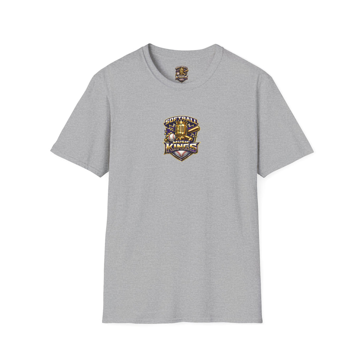 Softball Music Kings - Adult T-Shirt