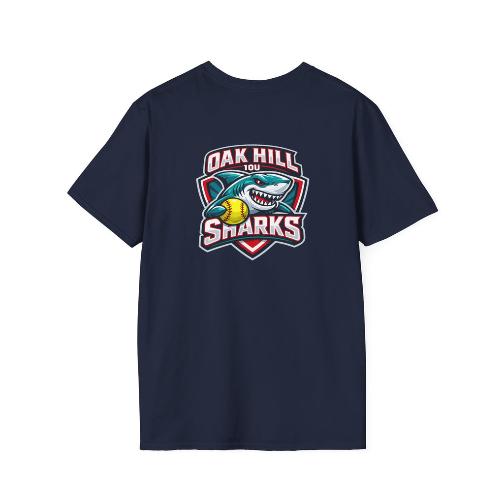 Oak Hill 10u Sharks - Adult T-Shirt
