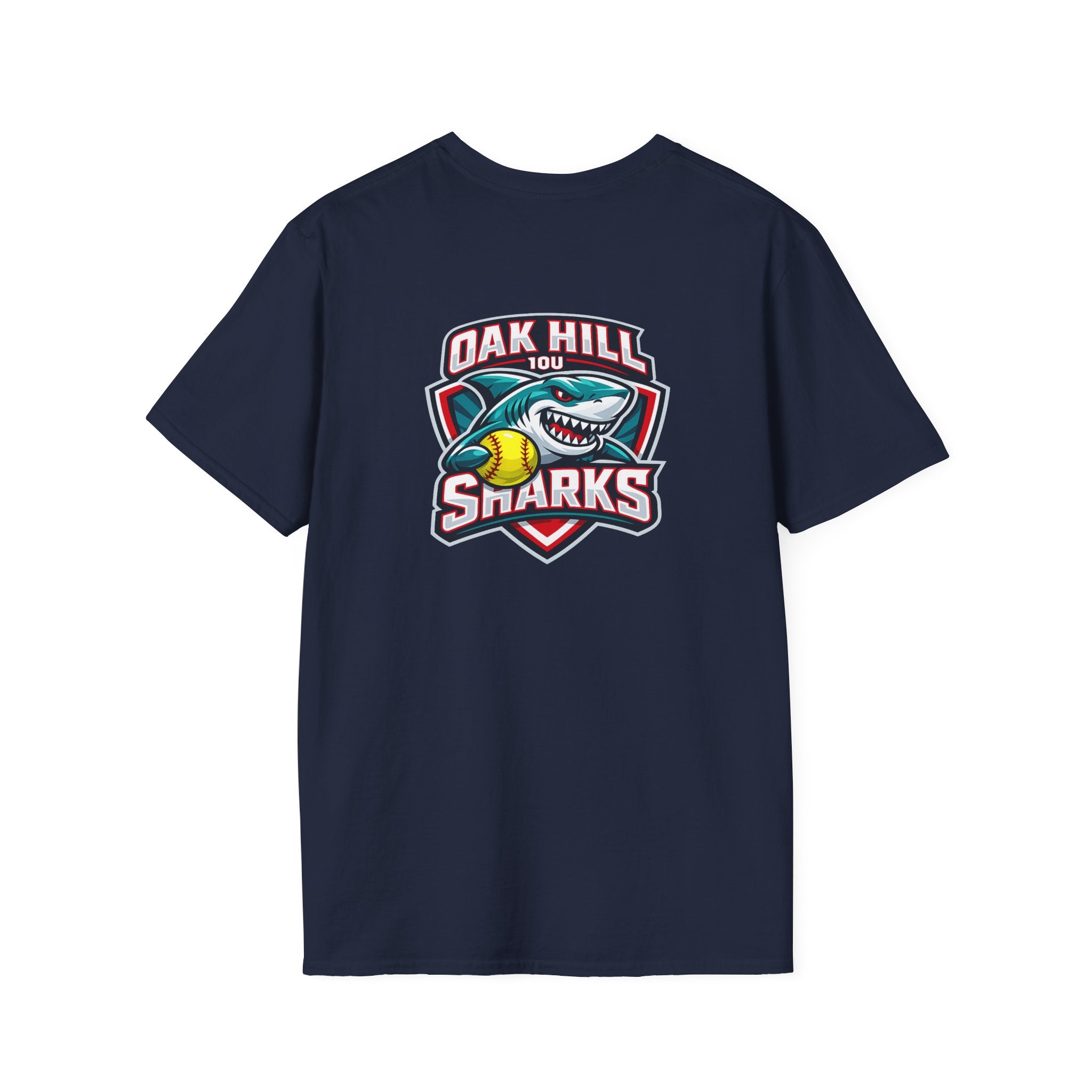 Oak Hill 10u Sharks - Adult T-Shirt