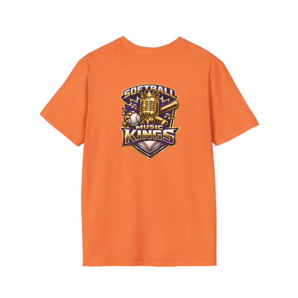 Softball Music Kings - Adult T-Shirt