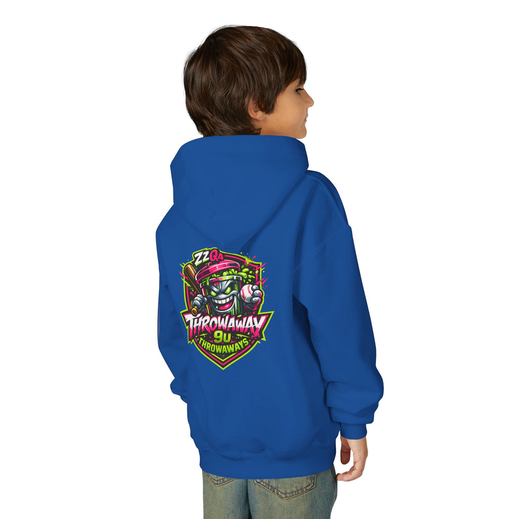 ZZ QA Throwaway 9u - Youth Hoodie