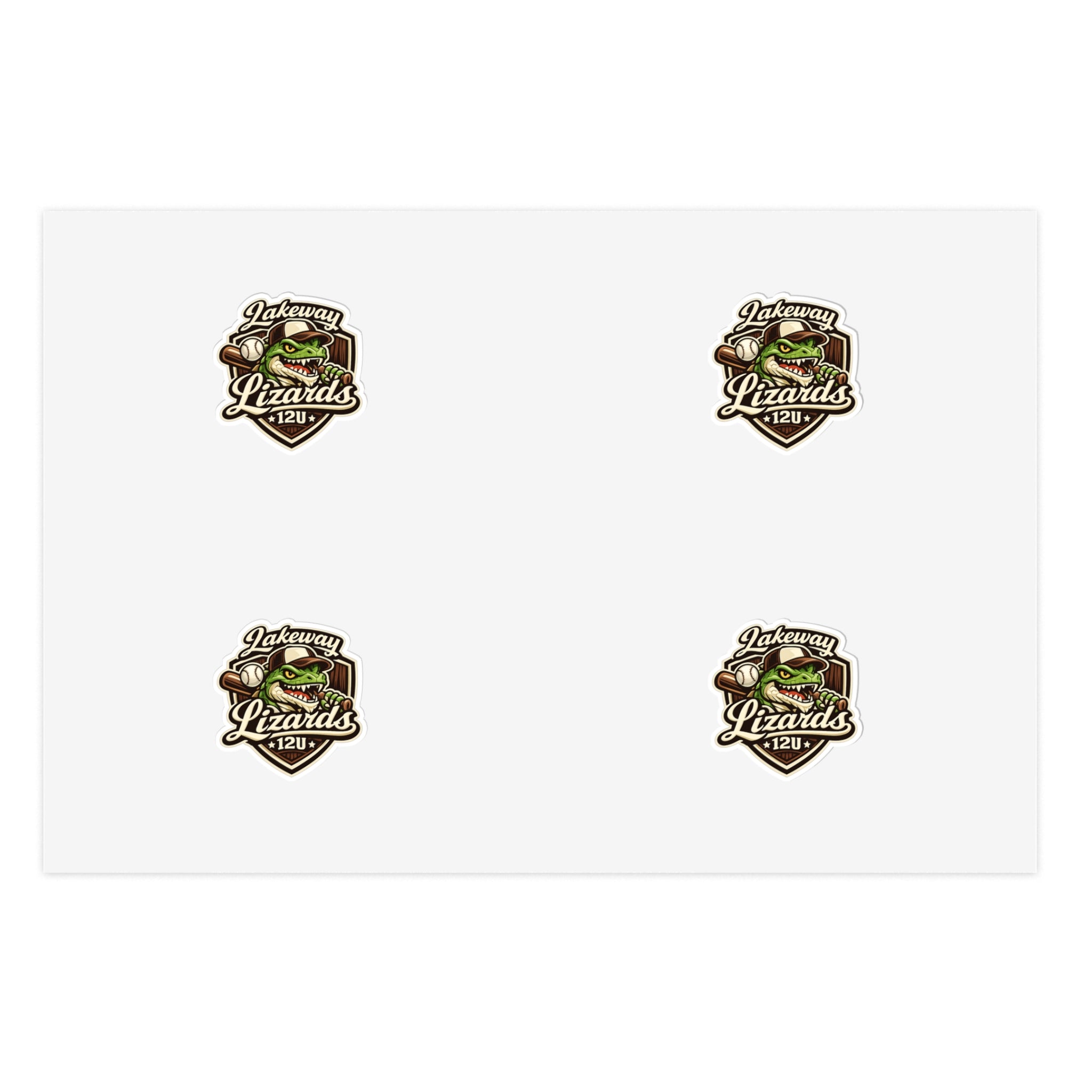 Lakeway Lizards 12u - Sticker Pack (4)